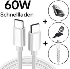 USB C Ladekabel 0,5m 1m 2m 3m Schnellladen Datenkabel 60W Samsung Iphone Xiaomi
