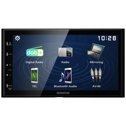 Kenwood dmx129dab doppel din - dmx129dab, doppel-din