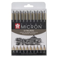 Sakura Pigma Micron, Etui mit