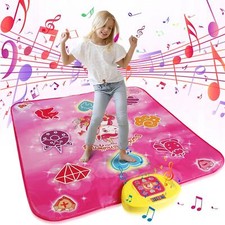 Tanzmatte Kinder Geschenke für Mädchen Alter 3 4 5 6 7 8 9 10 11 12+Jahre 5 Modi