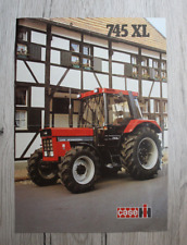 Original Prospekt IHC Case für Traktor 745XL