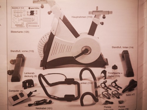 Sportsline modell speedbike - sportsline, modell: