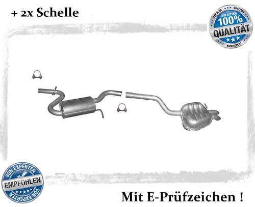 Auspuffanlage golf variant - vw,