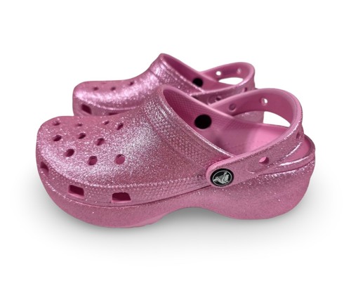 Crocs classic platform - crocs, glitter