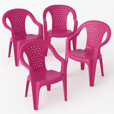 4 x Kinderstuhl Gartenstuhl