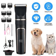 Leise Hundeschermaschine Profi Schermaschine Hund Katze Tierhaarschneidemaschine