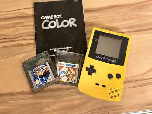 Nintendo game boy color gelb - boy,