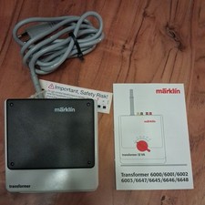 WIE NEU! Märklin 6002 Transformer – Trafo Leistung 52 VA, ohne OVP