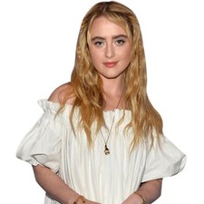 Kathryn Newton (White Dress) Halber Körper Buddy Ausschnitt