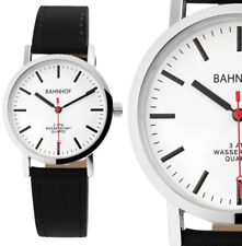 BAHNHOF Herrenuhr Damenuhr
