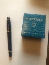 WATERMAN Phileas Füllfederhalter dunkelblau/purple M + Converter+ Waterman Tinte