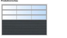 Sektionaltor Iso 45 Baurichtmaße (BRBxBRH): 3000mm x 2750mm