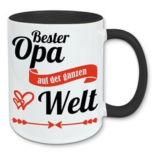 Tasse Bester Opa auf der