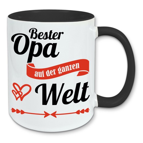 Tasse bester opa auf der - tasse,