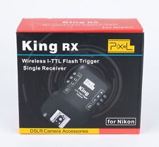 PIXEL King RX i-TTL Blitz Funkempfänger Zusatz Empfänger Flash Trigger Nikon