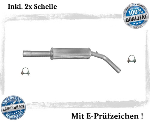 Mittelschalldämpfer für - , vw