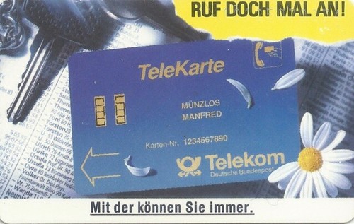 Telefonkarte deutsche - telefonkarte, 14