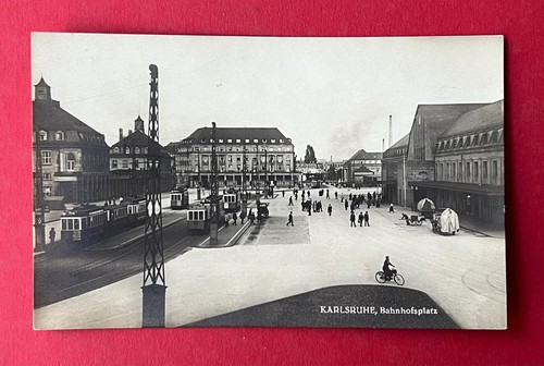 Foto karlsruhe 1910 - ak,