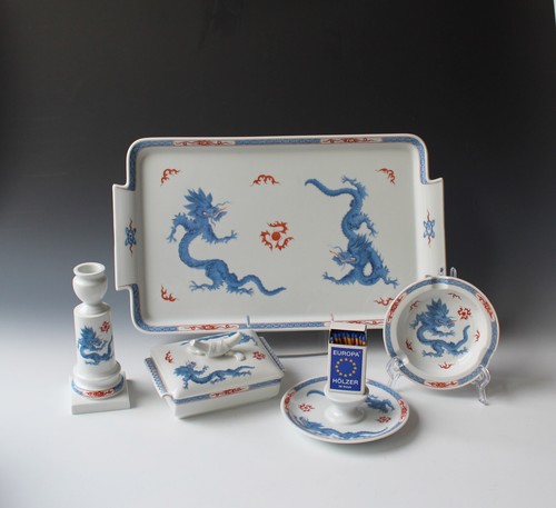 Meissen rauchset - -, /