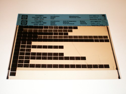 Microfich ersatzteilkatalog - microfich,