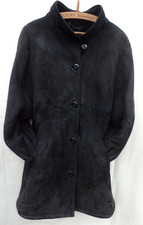 ultsch - Lammfell Jacke Kurzmantel  Damen gewachsenes Lammfell  schwarz   Gr. 40