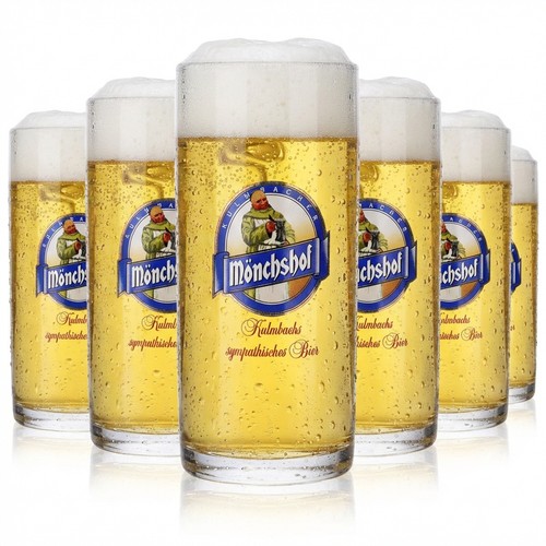 Kulmbacher mönchshof glas - kulmbacher,
