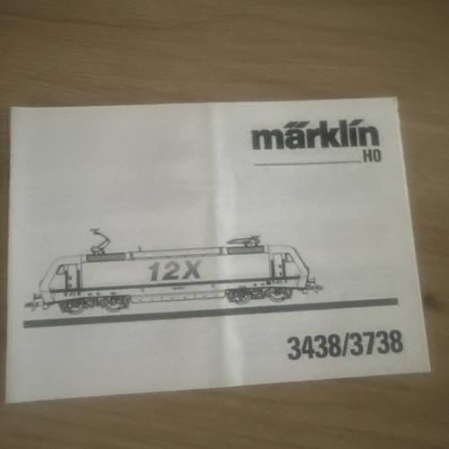 Märklin gebrauchsanleitung - märklin, ho
