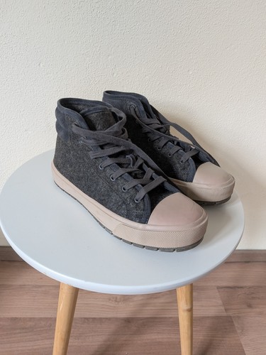 Zara hohe sneaker - sneaker, grau
