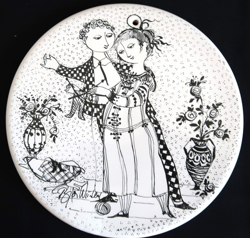 Rosenthal keramik wandteller - keramik,