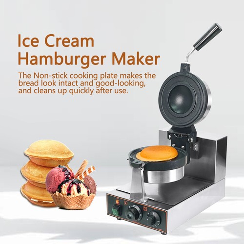Ice cream hamburger - cream, maker