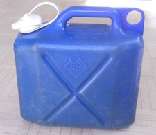 ARAL Tankstelle Vintage Reservekanister Benzinkanister 5 Liter 1973 Diese Kautex