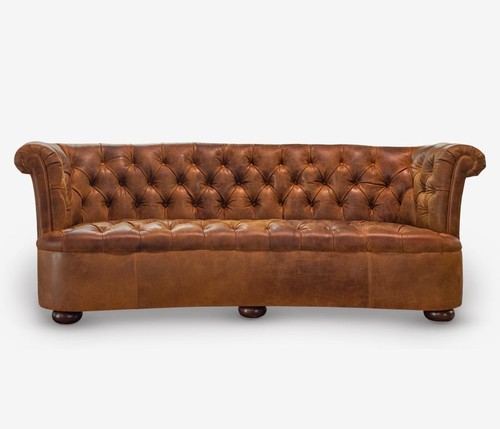 Chesterfield leder polster - leder,
