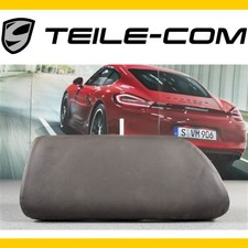 Porsche 911 997 Cabrio Lordosenstütze/Sitz Leder Cocoa LINKS / Rear seat LEFT