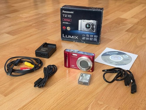 Panasonic lumix dmc - dmc-tz10, rot