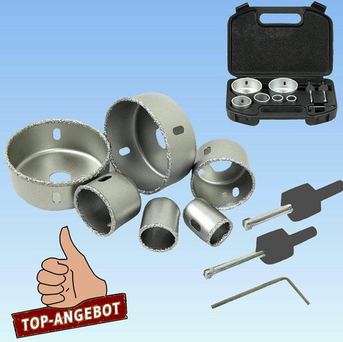 Hartmetall lochsägen set 9 - hartmetall,