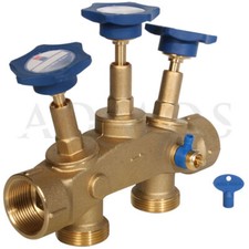 Montageblock mit Bypass 1