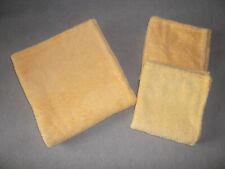 NEUWERTIGES MICROFASER Handtuch Set Badetuch gelb 