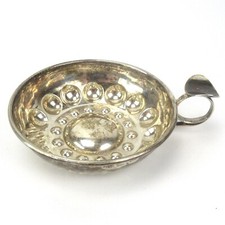 BRANDIARTE srl  Wein-Probierschale aus 800er Silber Tastevin Florenz Italien