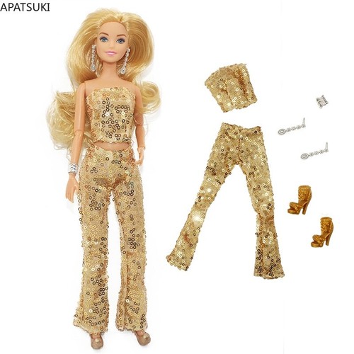 Movie golden clothes set für - golden,