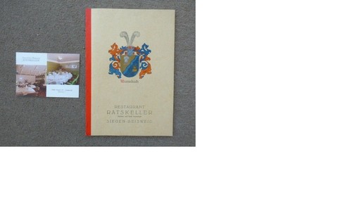 Speisekarte ratskeller - speisekarte,