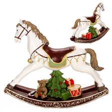 Weihnachtsfigur Schaukelpferd