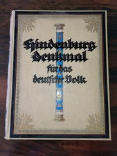 Buch Hindenburgs Denkmal für