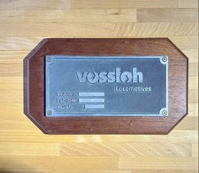 Original Lokschild Vossloh