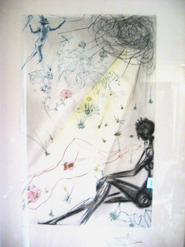 Salvador dali radierung - salvador,