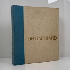 KABE Schraubendecke DELTA A Blau Braun Aufdruck "Deutschland" gebraucht [81185