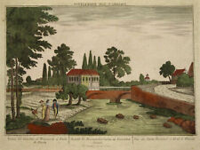 Dresden Plauenscher Grund Original Kupferstich Carmine 1809