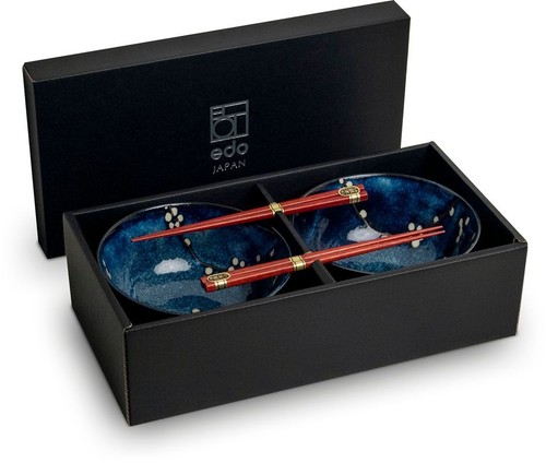 Hana blue schalen set - [,