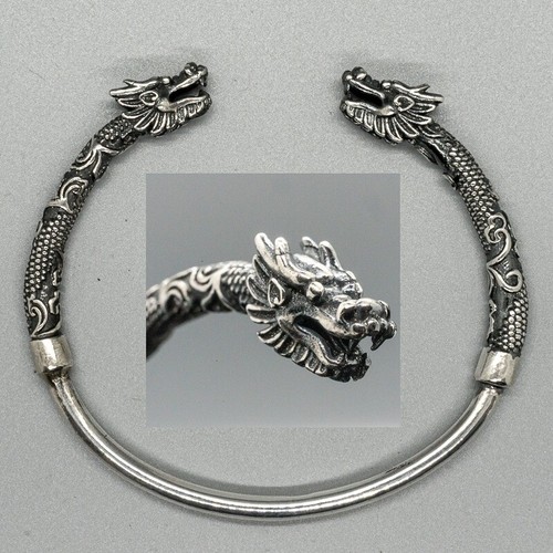 Drachen 925 silber armreif - 925,