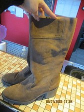 ESPRIT Damen Stiefel Echtleder