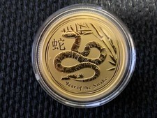 Australien 1/4 Unze Gold, Lunar, Year of the Snake, 2013